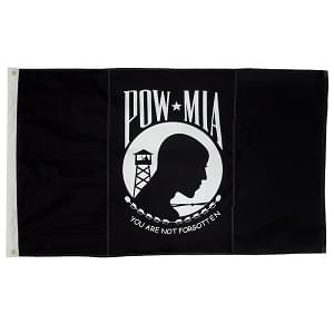 POW-MIA Flags Nylon 4x6